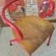 Chaise enfant vintage Hitier édition Mullca