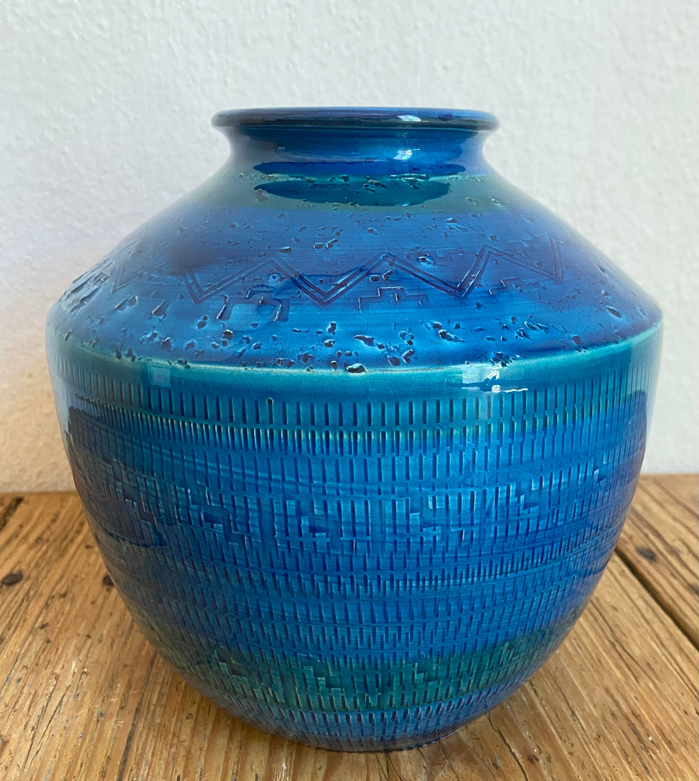 Ceramic vase by Bitossi, Italy 1970s