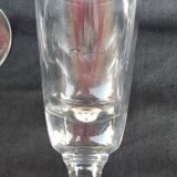 Série de 6 anciens verres de bistrot