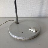 Lamp white eyeball aluminor vintage 1960 lamp