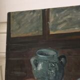 Painting old still life oil