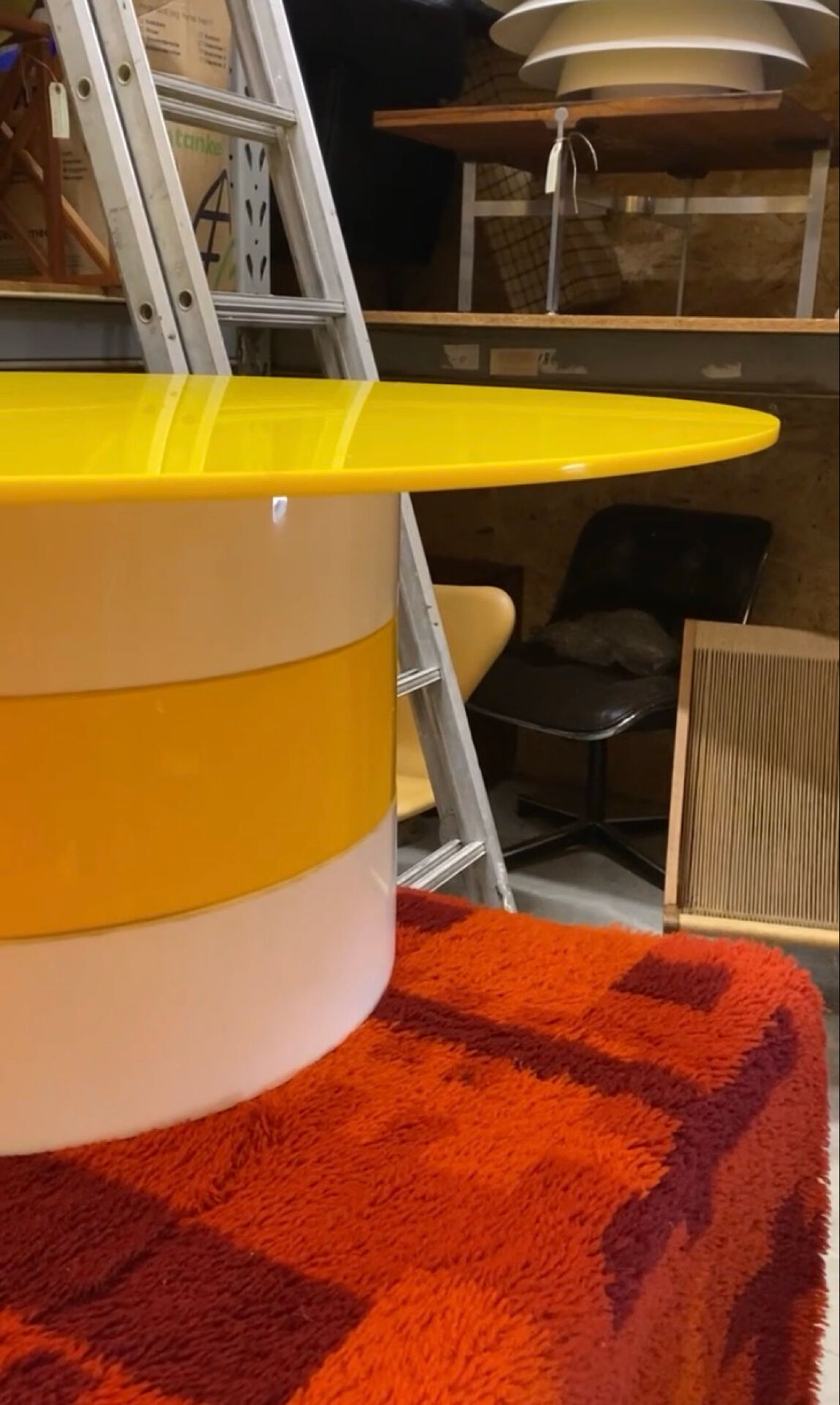 Bjarke “Gubi” Olsen Acrylic Coffee Table – 1970s