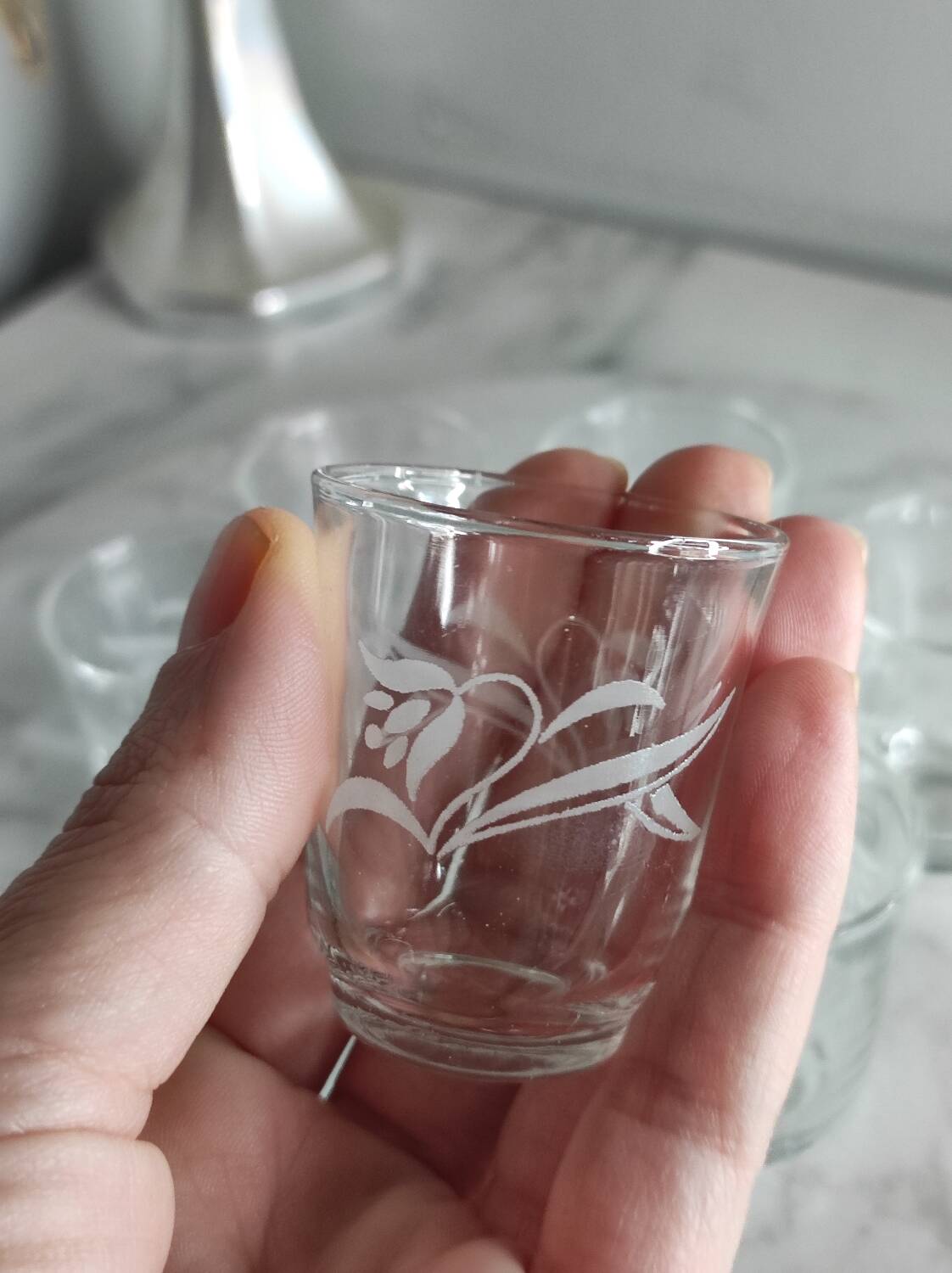 Engraved glasses