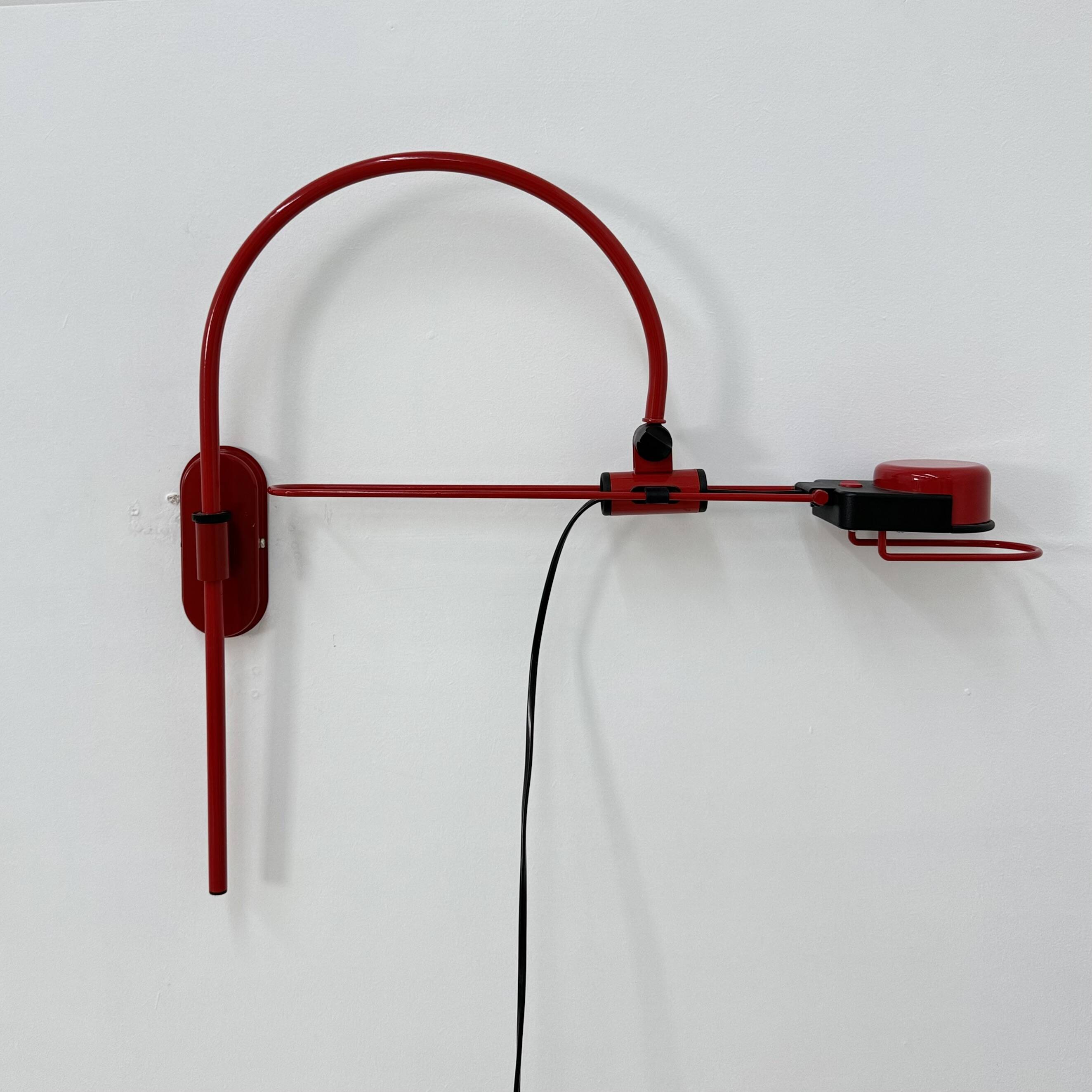Italian adjustable wall Lamp by Vico Magistretti, 1980s