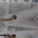 Pair of brass plastic sconces