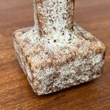 Brutalist Vase in West German Ceramic Mid-Century Style from the 1960s