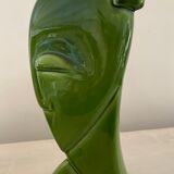 Vase cubiste Isis signé Niederkorn, édition limitée