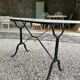 Marble garden table