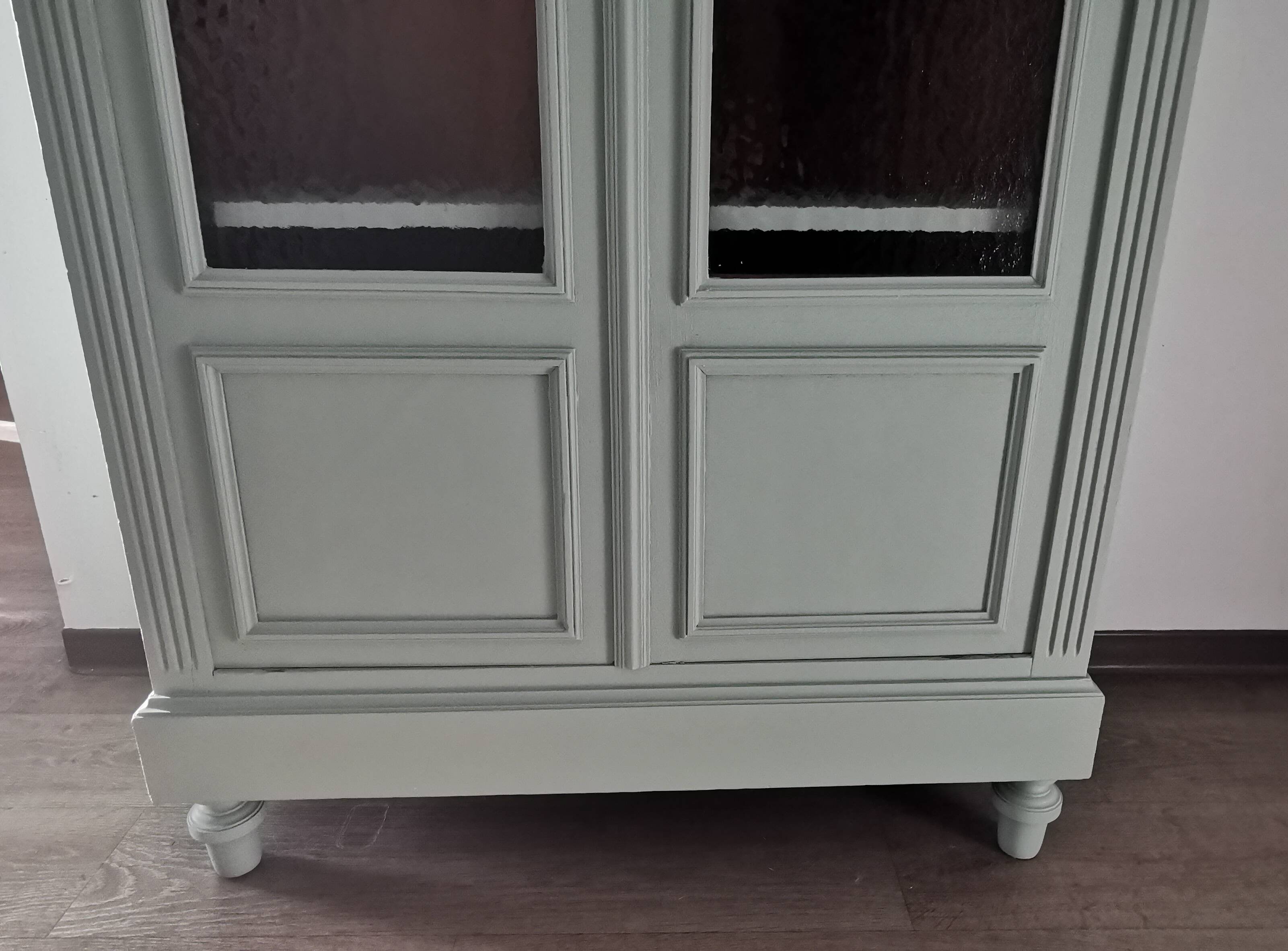 Parisian glass cabinet