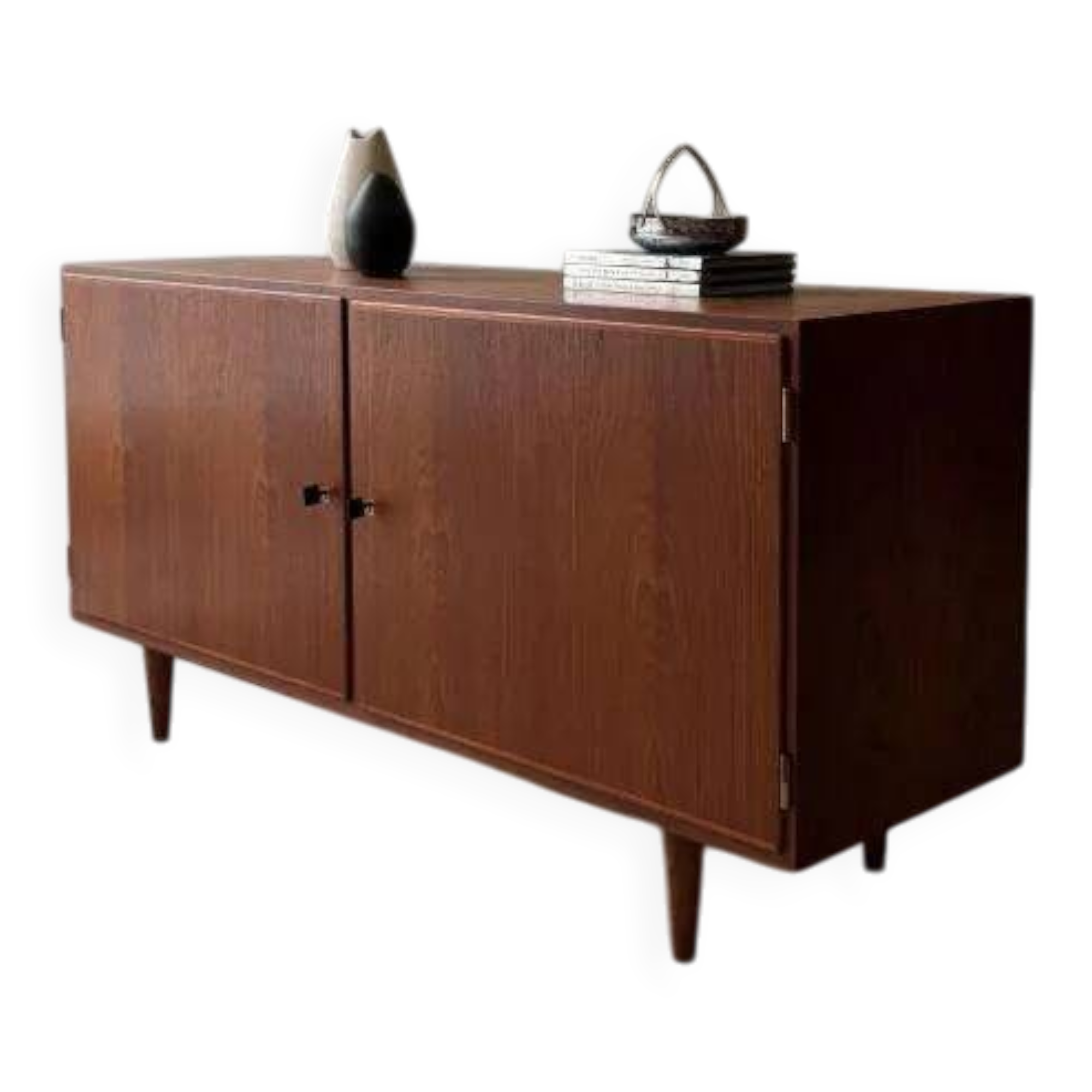 Vintage Hundevad sideboard teak wood 1960s Danish design