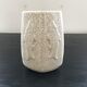 Vase raku décor poissons et hippocampes