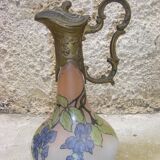 Carafe ancienne, peinte à la main