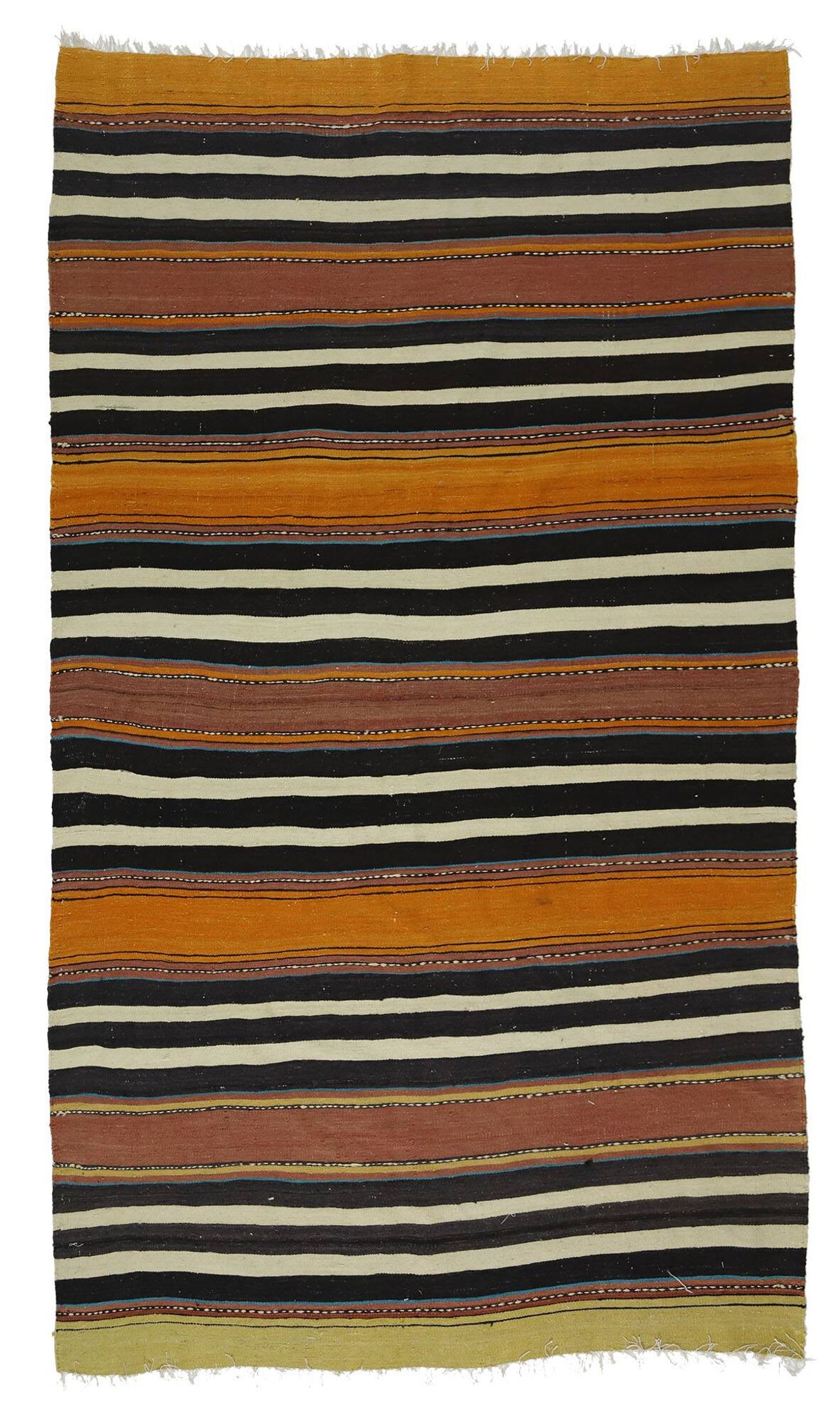 Authentic Vintage Turkish Kilims & Handwoven Rugs – Unique Home Decor Pieces 142X 261 cm