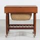 Side table, Scandinavian teak nightstand by Ejvind Johansson