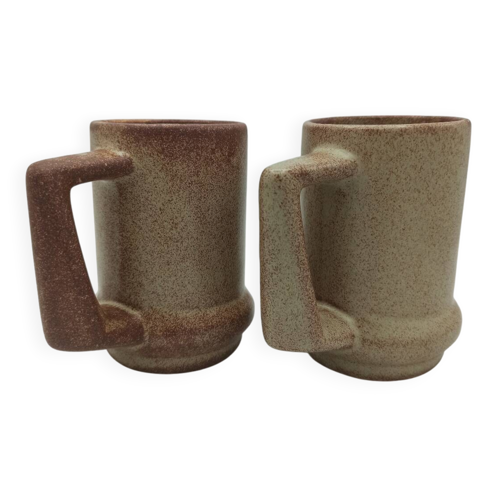Stoneware mugs, 70s