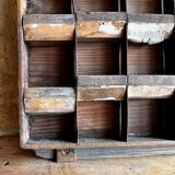 Metal and wood printing locker