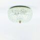 Large Mid-Century Bubble Glass Ceiling Light/Flush Mount by Helena Tynell for Limburg, Germany, 1960