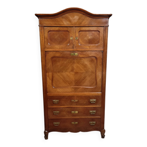 Rare secrétaire guillotine - noyer