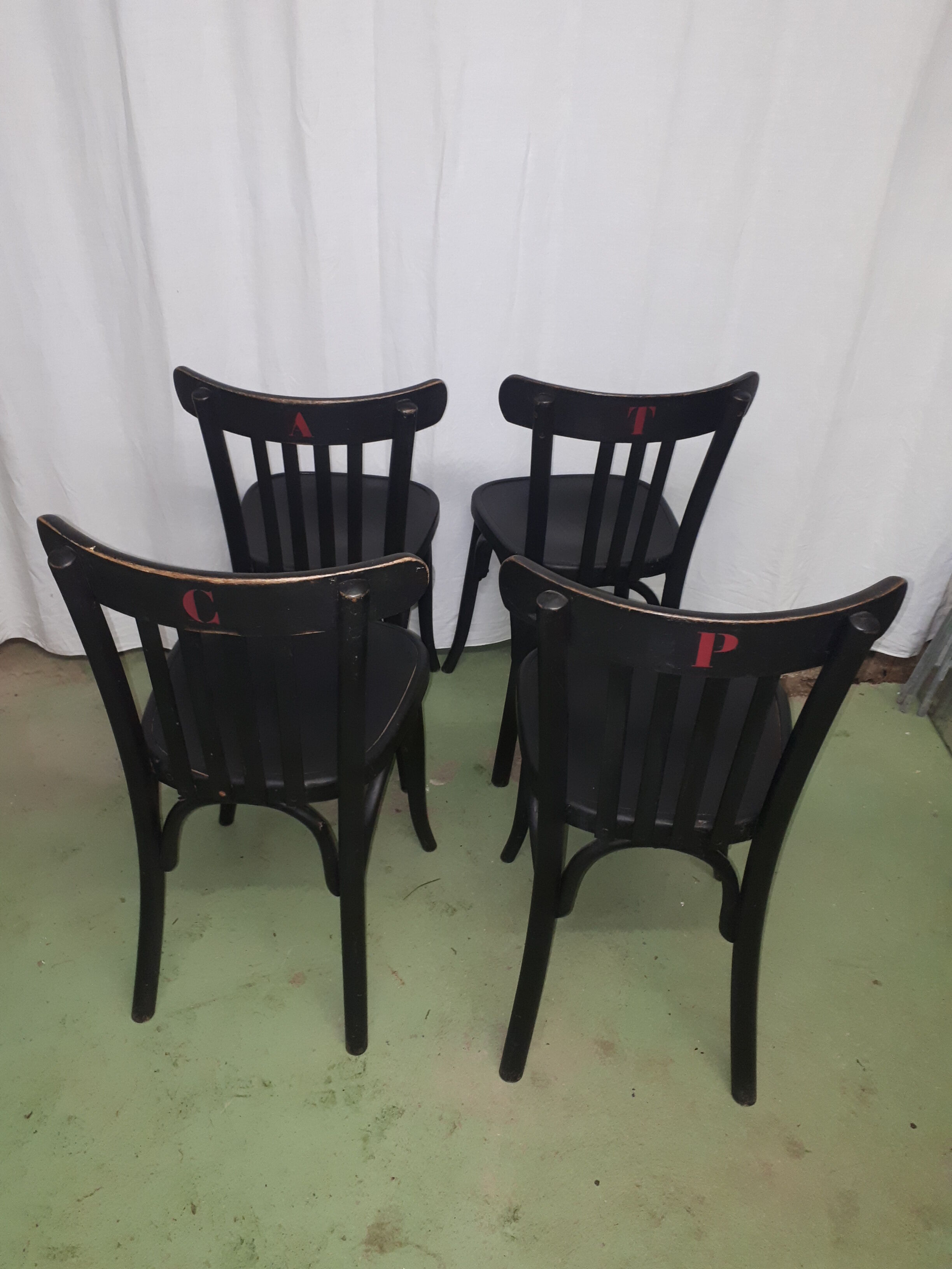 4 Bistro chairs