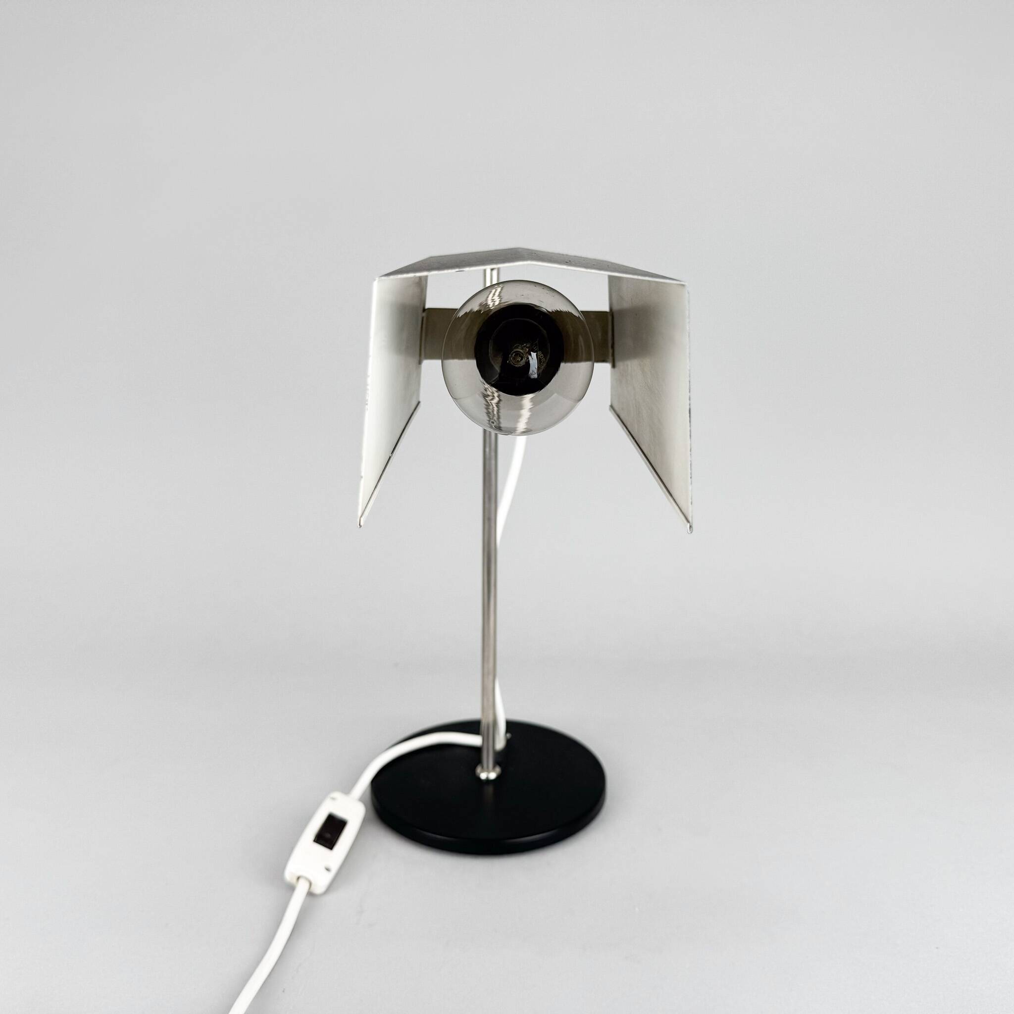 Mid-Century Minimalist Adjustable Table Lamp, Czechoslovakia