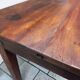 Table de ferme noyer massif