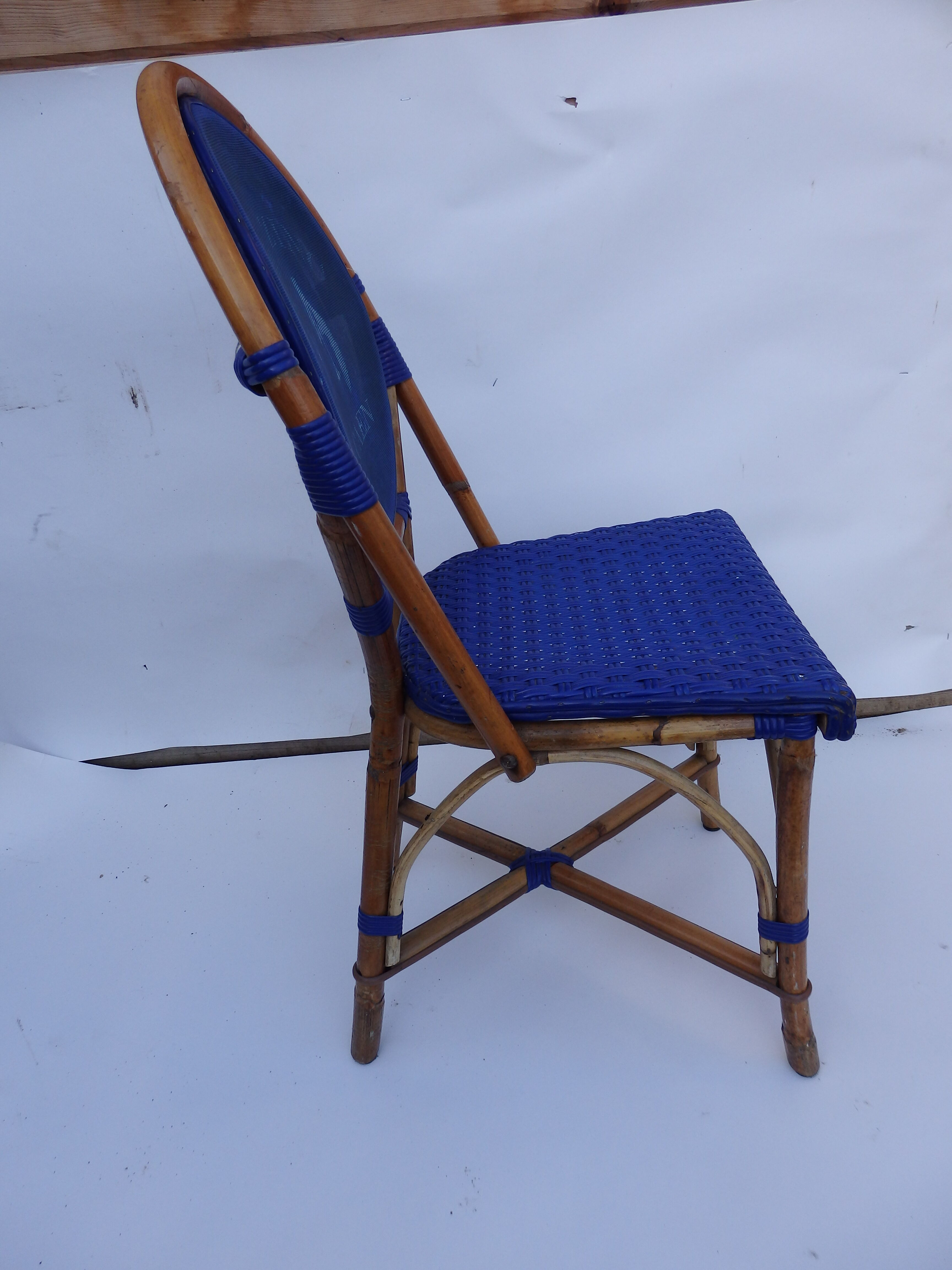 Bistro rattan chair