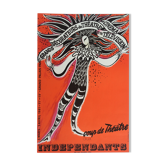 Les grands décorateurs, Salon des Indépendants, 1981. Original poster in lithography