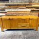 Ornate elm in the style of Maison Regain.