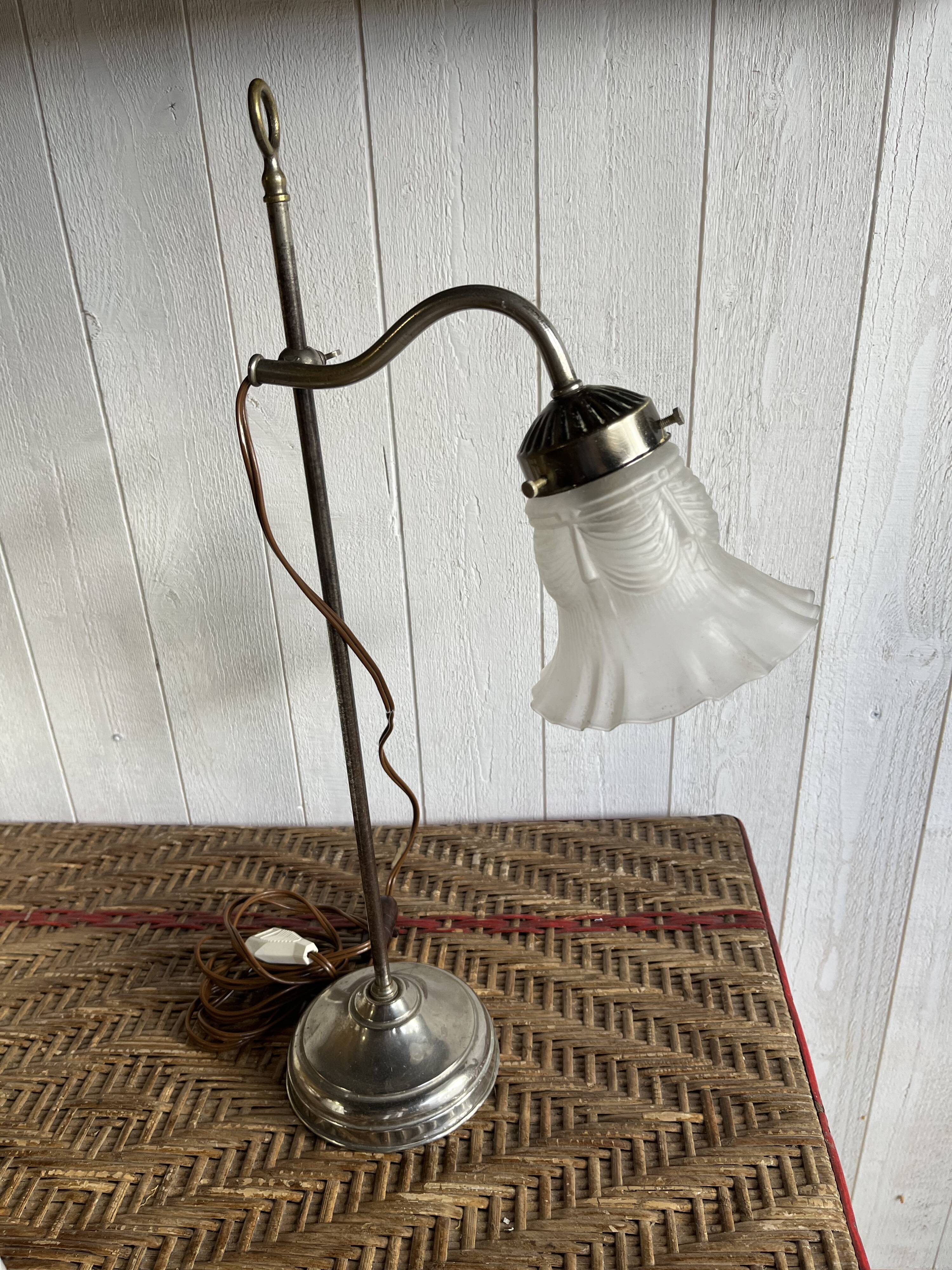 Art Nouveau workshop lamp