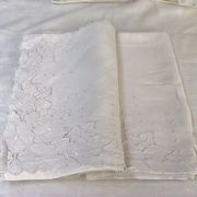 Drap Richelieu 2 personnes pur coton