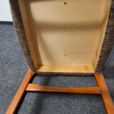 Set of 4 vintage teak dining chairs