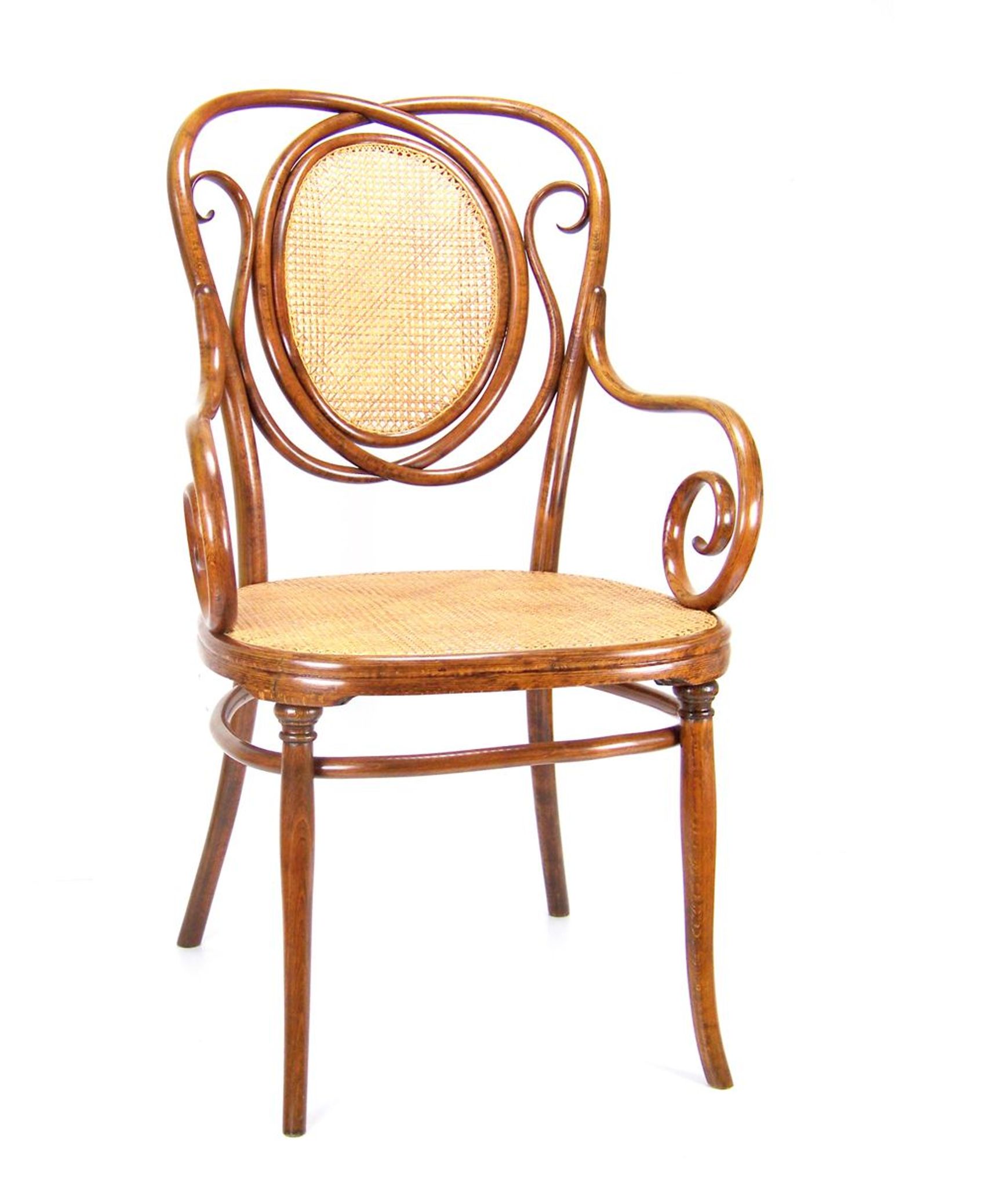 Antique armchair no. 22 from Thonet