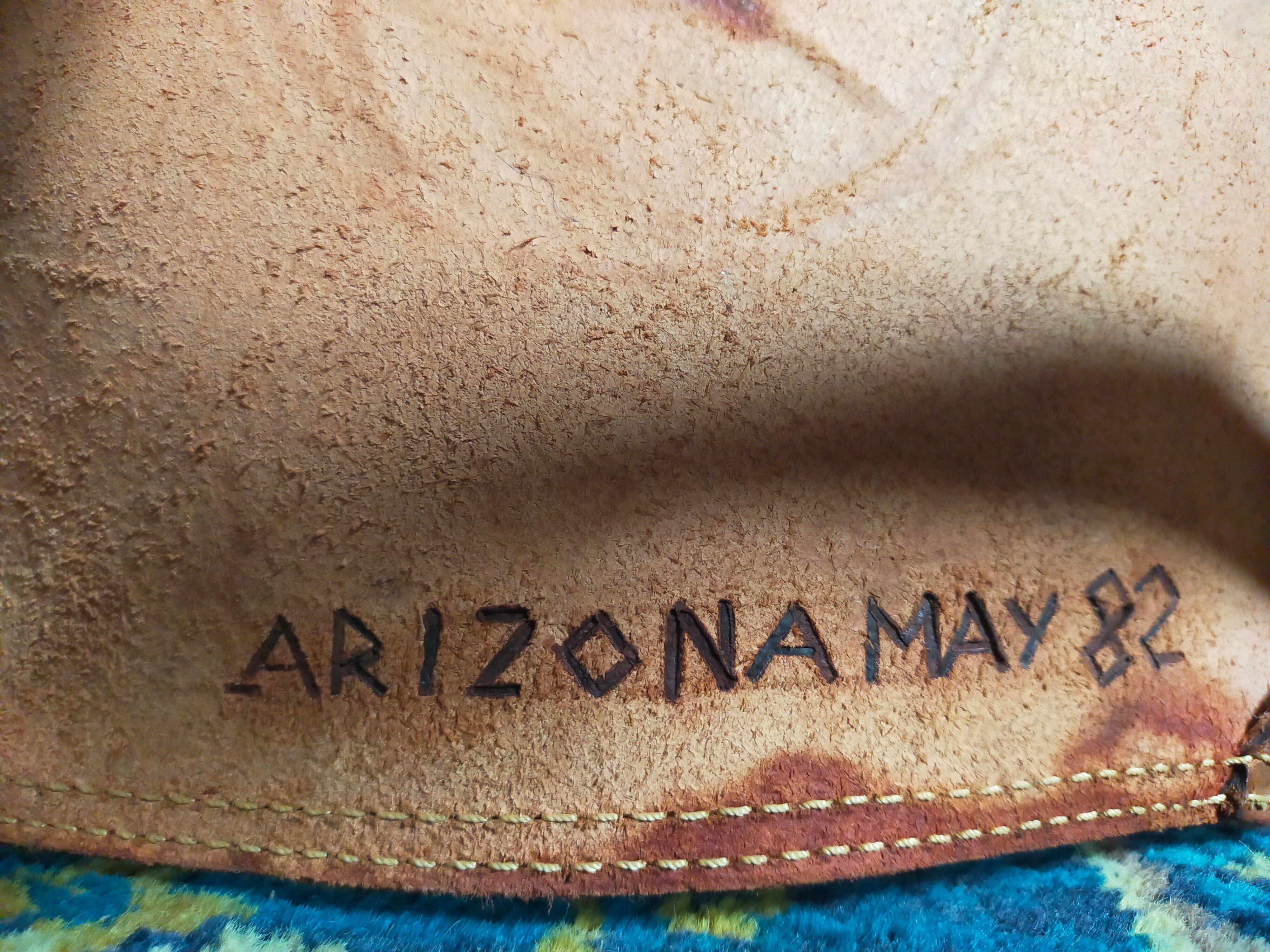 Fred Harvey Leather Arizona 82 Folding Stool