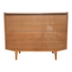 Wooden storage chest for linen or toys Jitona Sobeslav 1960