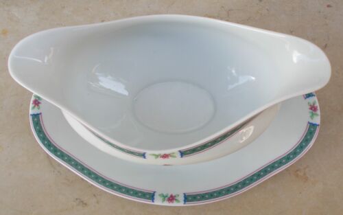 Saucière Limoges The Porcelain of the Unicorn Imperial China