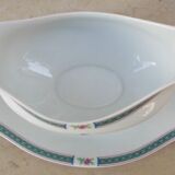 Saucière Limoges The Porcelain of the Unicorn Imperial China