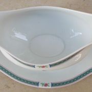 Saucière Limoges The Porcelain of the Unicorn Imperial China