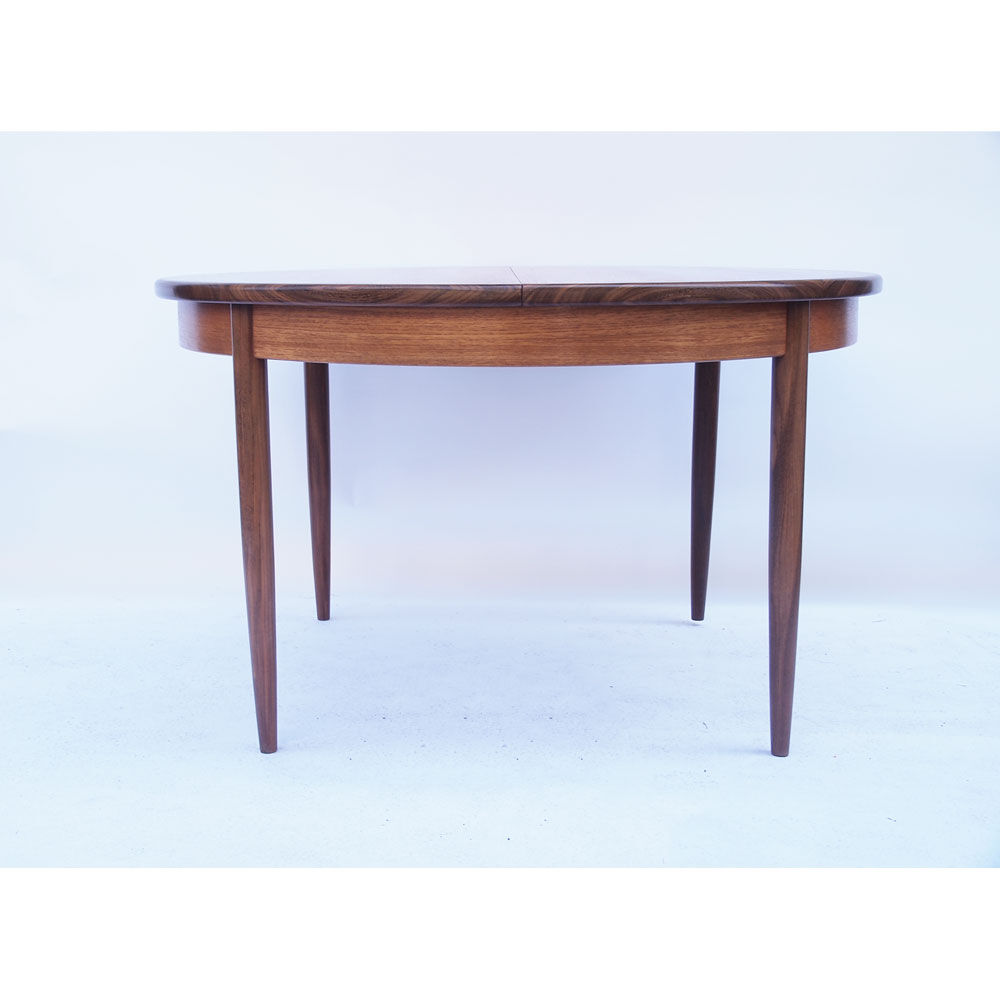 Scandinavian round table Gplan a butterfly extension