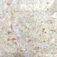Vintage map of Marseille 1970