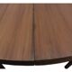 Extendable table set and 4 scandinavian dining chairs in teak 1960