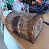 Old mini wooden chest