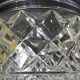 Champagne bucket cut glass