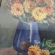 Bouquet de fleurs aquarelle ancien