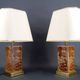 Pair of Chinese and Japanese Style Lamps
