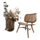 Rattan lounge chair