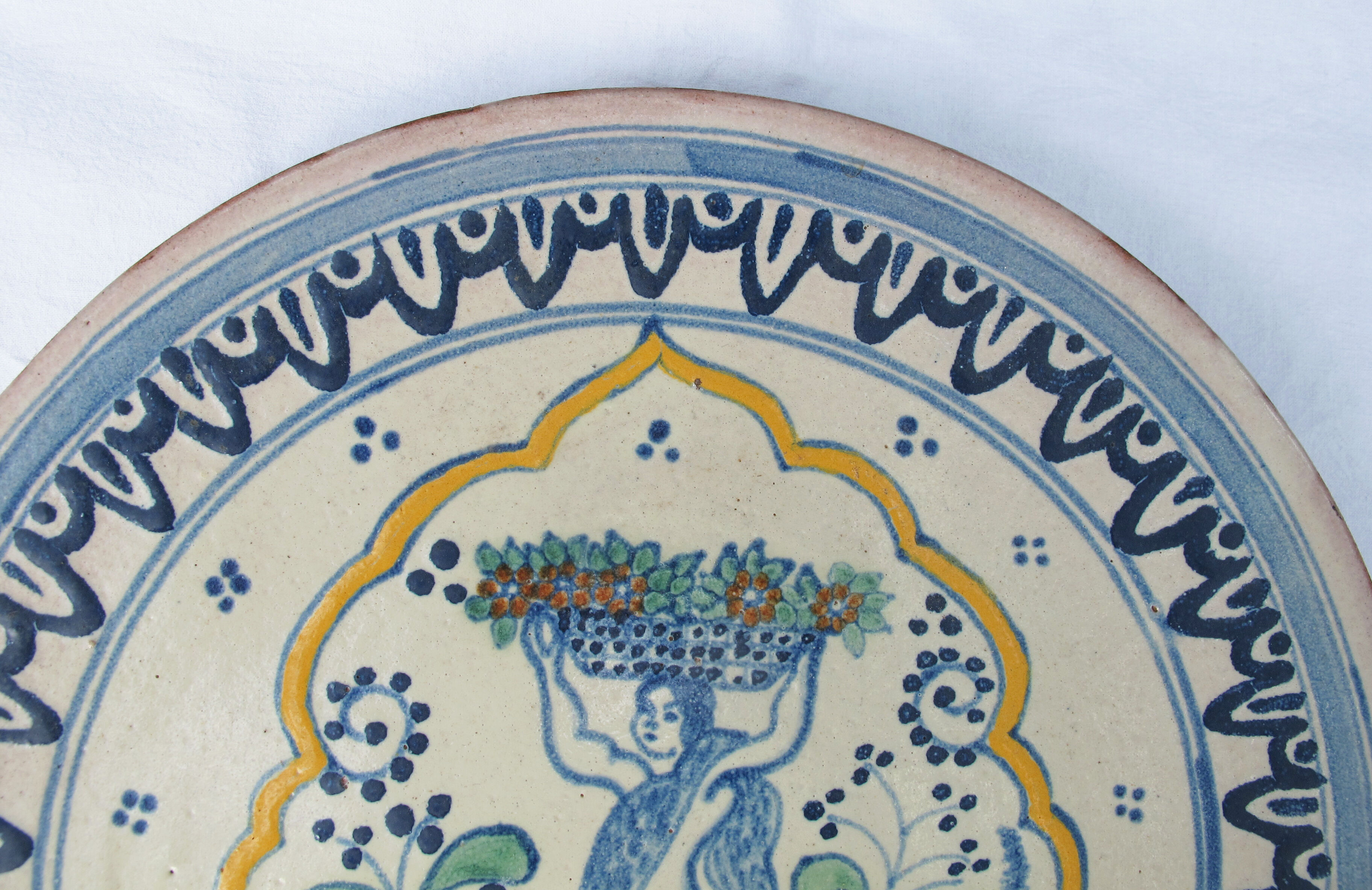 Ceramic earthenware dish