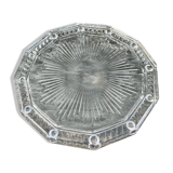 Molded glass table mat