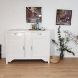 UNIQUE WHITE ART DECO SIDEBOARD