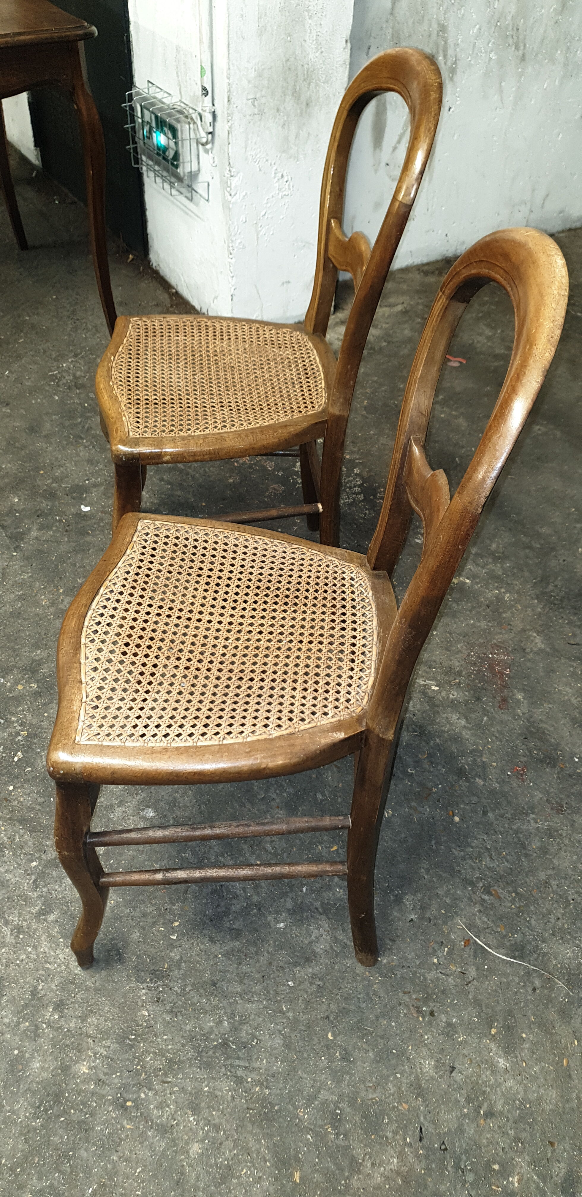 Pair of louis Philippe chairs