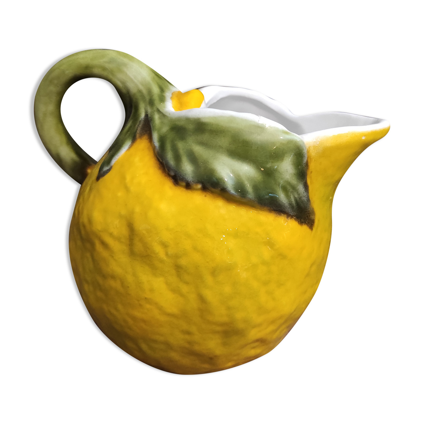 Cruche d’eau vintage en forme de citron